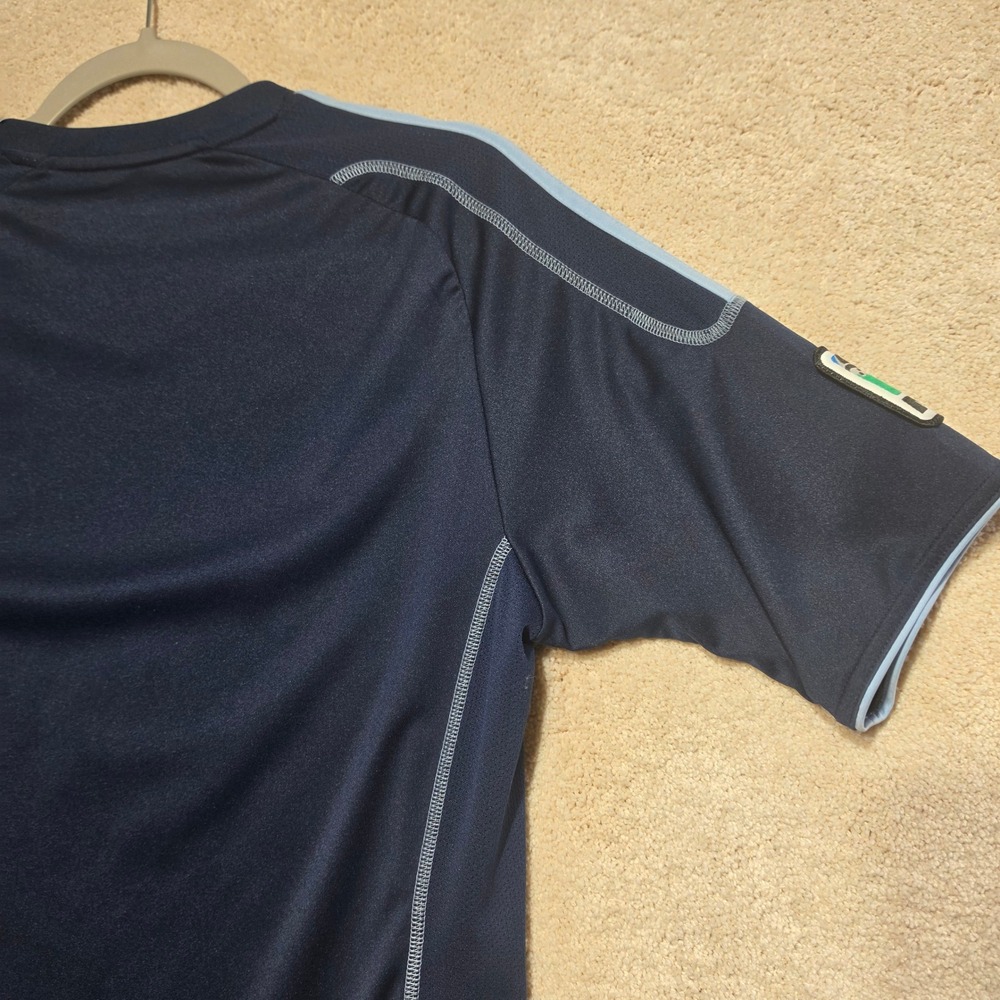 Adidas Sporting Kansas City MLS Ivy Funds ClimaCool Soccer Jersey Mens Small - Picture 12 of 13